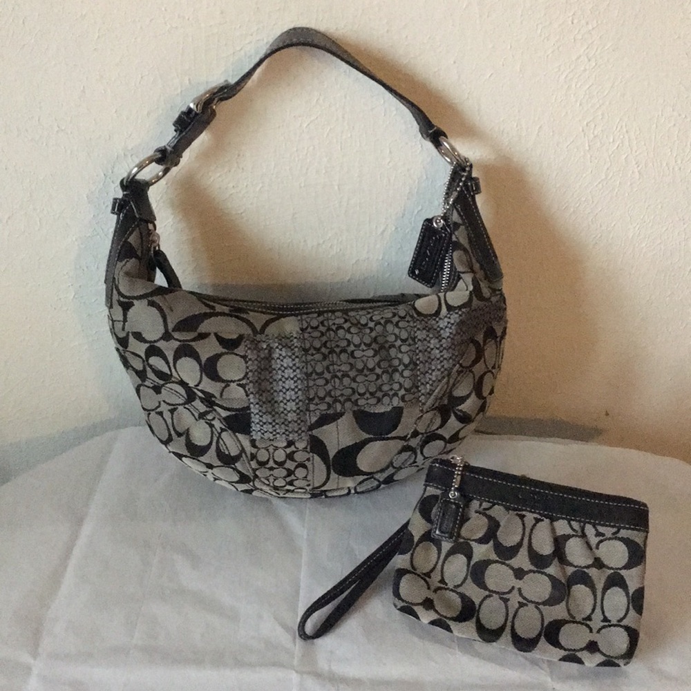 Coach Purse&Matching Wristlet